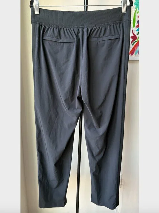 Athleta Black Brooklyn Mid Rise Ankle Pant - Size 8 - Picture 6 of 7